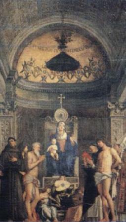 Gentile Bellini Pala di San Giobbe Sweden oil painting art